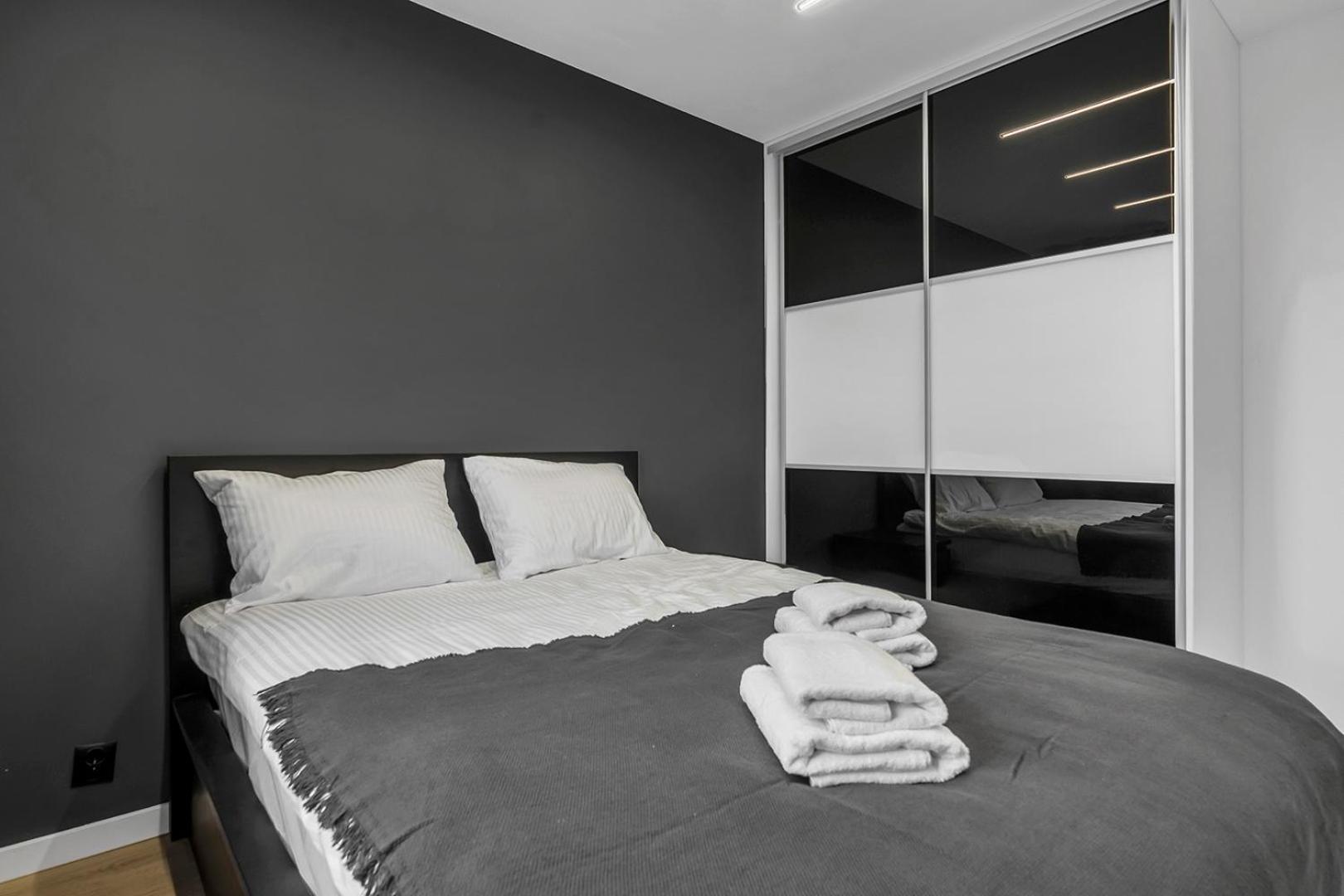 12Th Floor Wola Modern Apartment Warschau Exterior foto