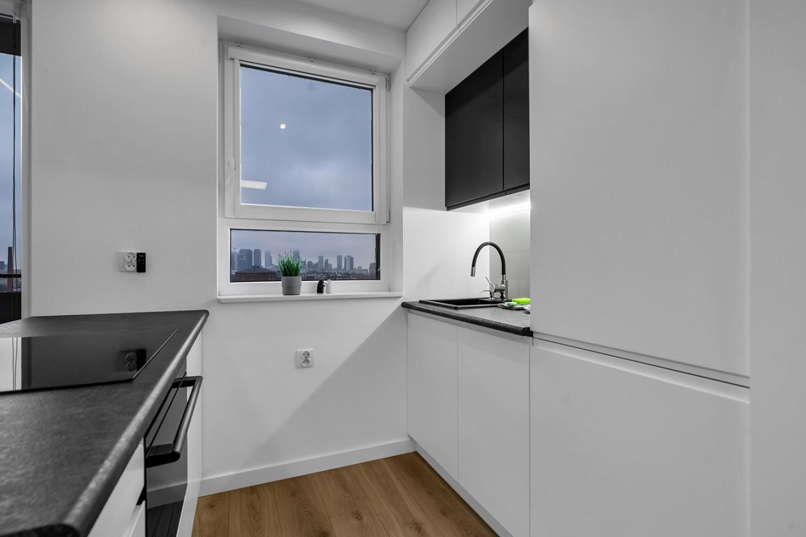 12Th Floor Wola Modern Apartment Warschau Exterior foto